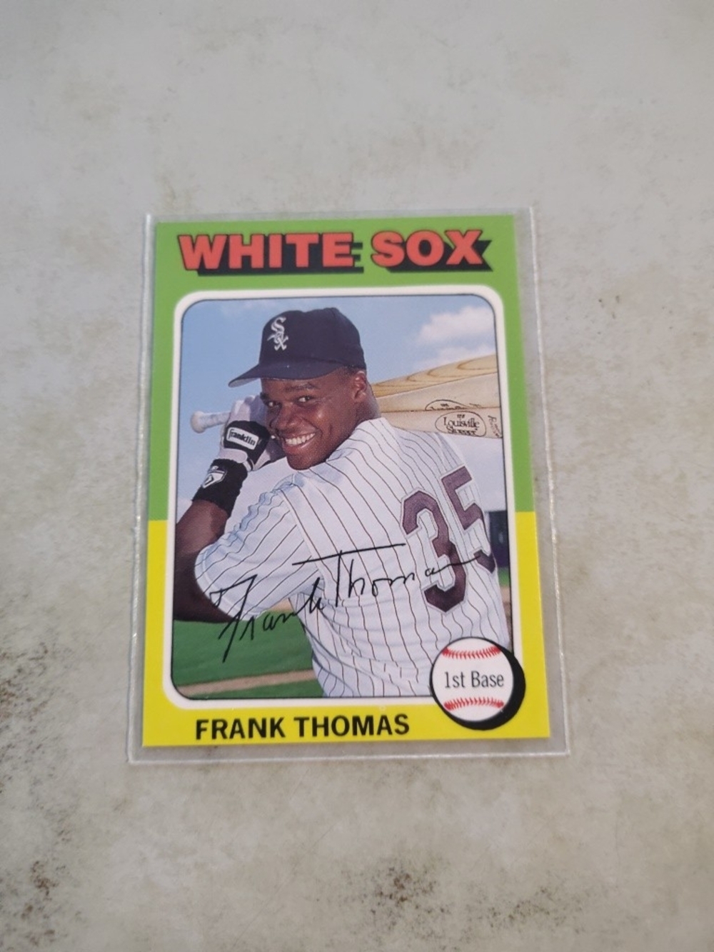 Frank Thomas 1991 Baseball Cards Superstar and Rookie Special Repli-Cards #11